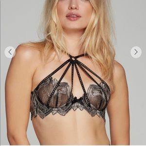 NWT Agent Provocateur Black Plunge Bra